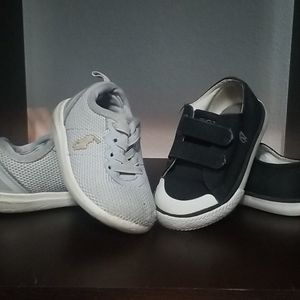 2 pairs Ralph Lauren toddler shoes size 6